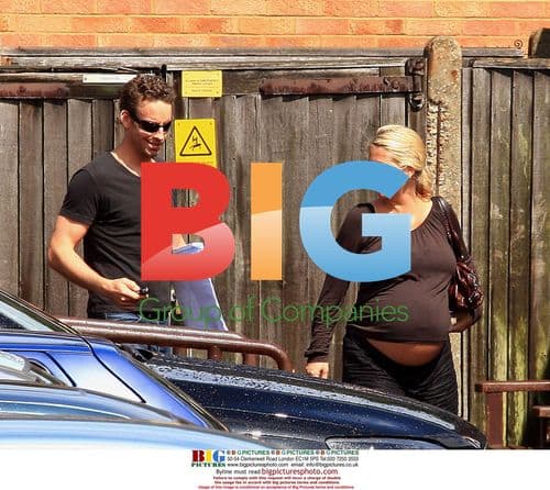 Ulrika Jonsson and Husband Brian Monet Visiting Cookham Medical Centre