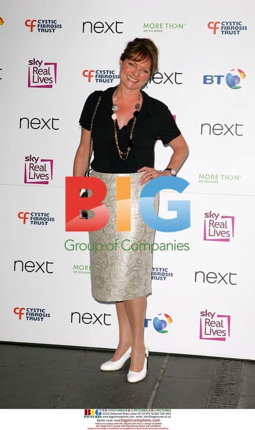 Janet Ellis at Cystic Fibrosis Trust Awards
