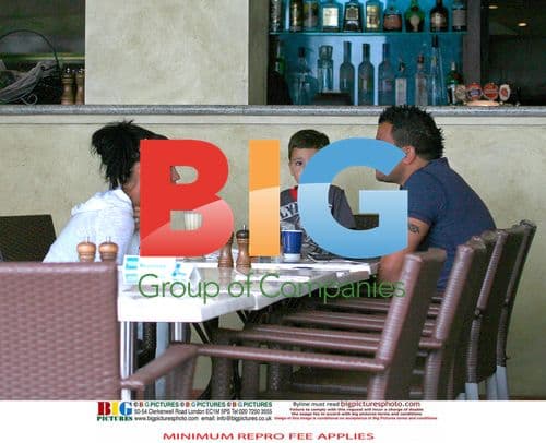 Katie Price and Peter Andre with son Junior