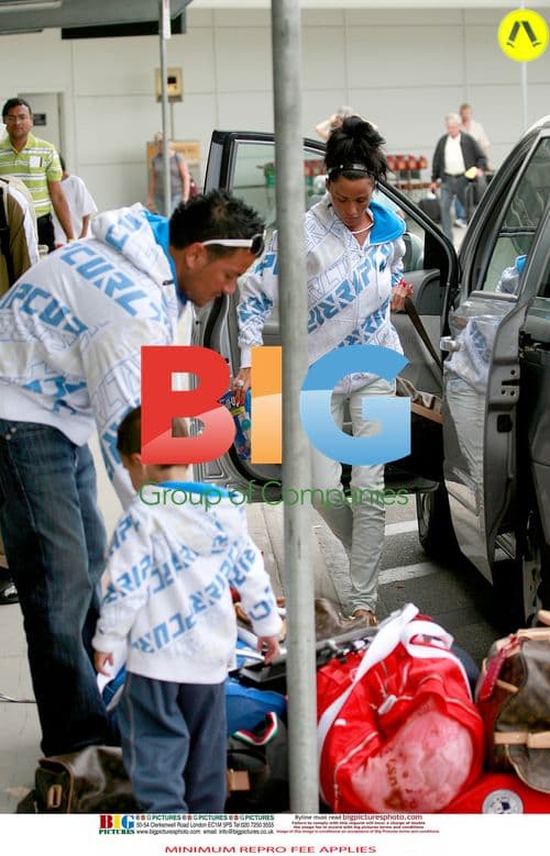 Katie Price and Peter Andre with son