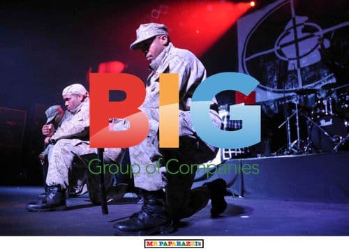 Public Enemy Performing in Glasgow