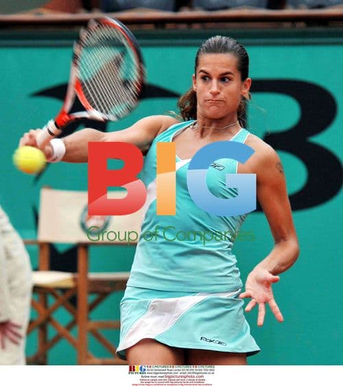 Amelie Mauresmo Wins French Open 2008 First Round Match