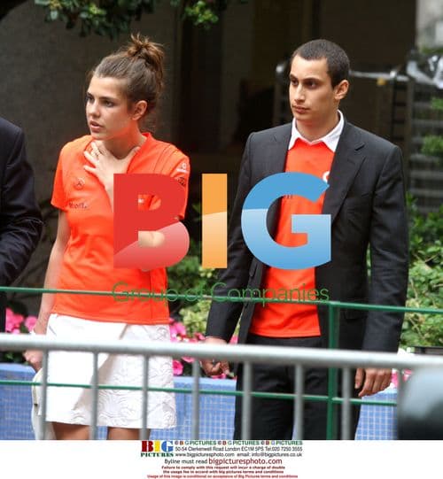 Charlotte Casiraghi and Alex Dellal at Monaco Grand Prix