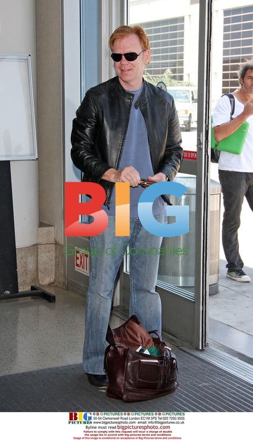 David Caruso Departs LAX