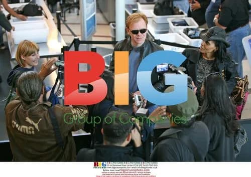 David Caruso departs from LAX