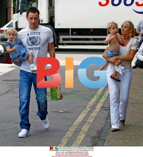 John Terry Shops with Family