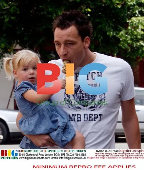 John Terry shops with family after Champions League miss