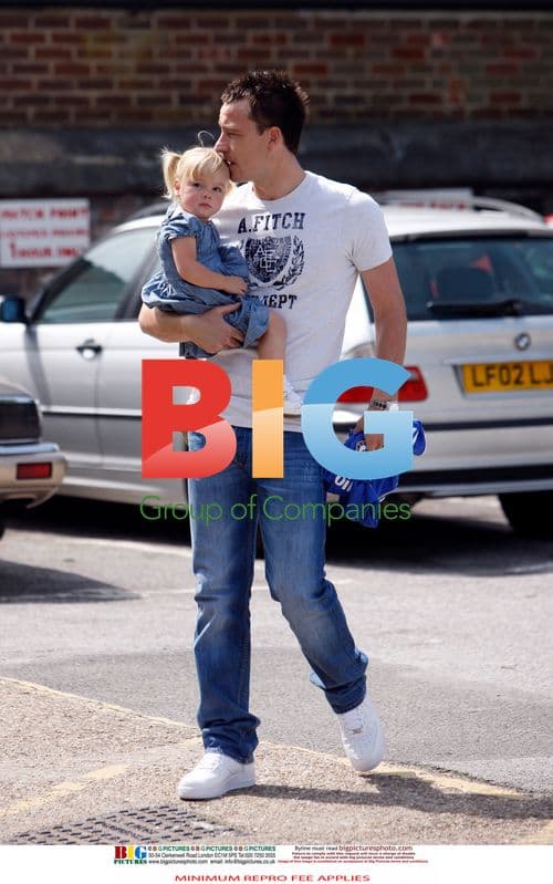 John Terry shops with family