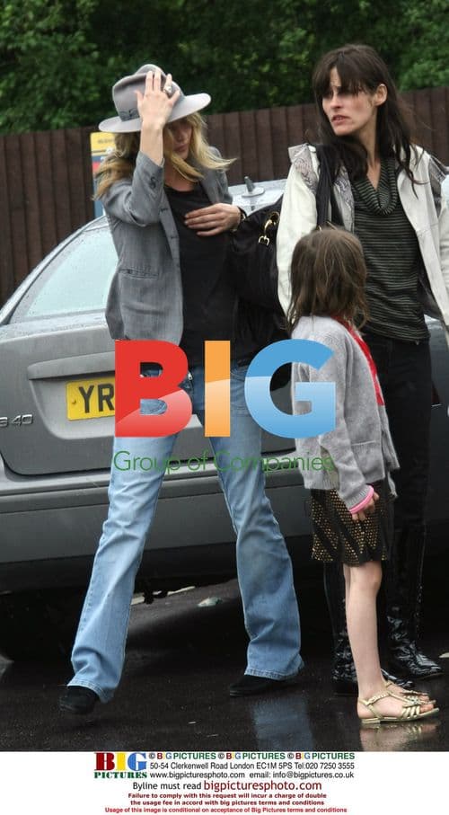 Kate Moss visits McDonald's in Northolt