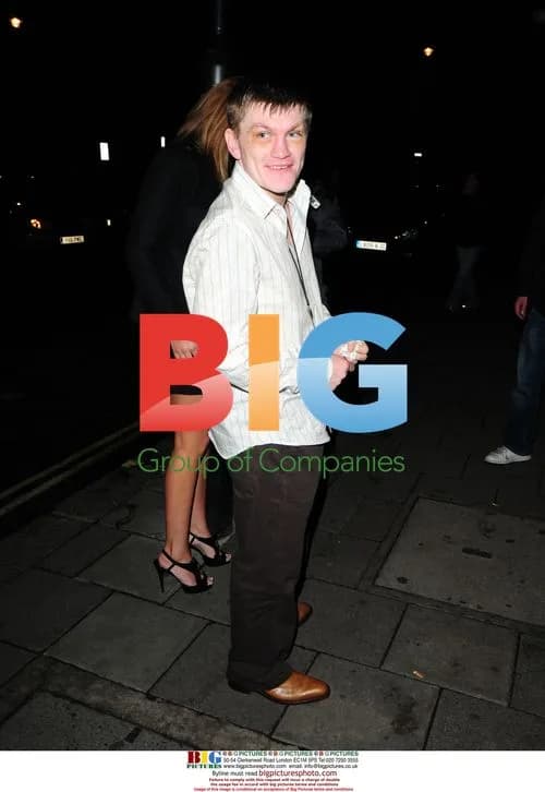 Boxer Ricky Hatton with girlfriend Jennifer Dooley