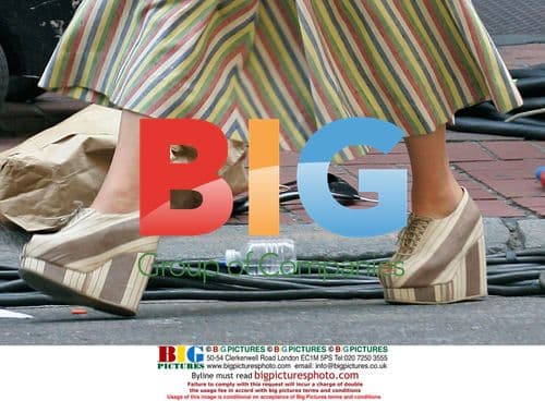 Meryl Streep on set of Julie & Julia