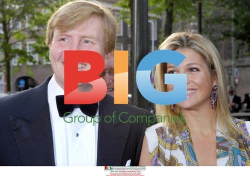 Prince Willem-Alexander and Princess Maxima at Award Ceremony