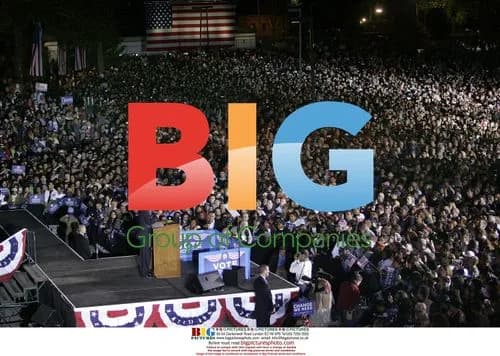 Barack Obama Speaks at Rally in Indiana