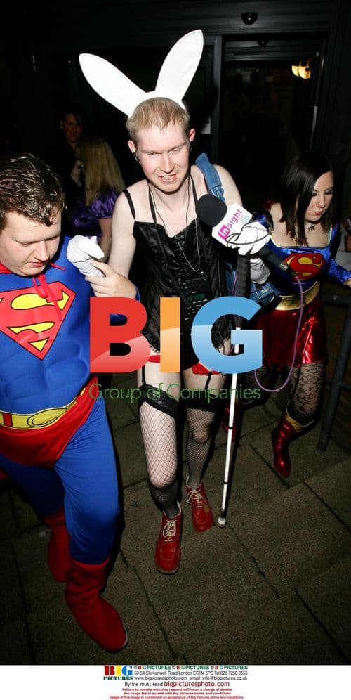 Big Brother contestants at Halloween party