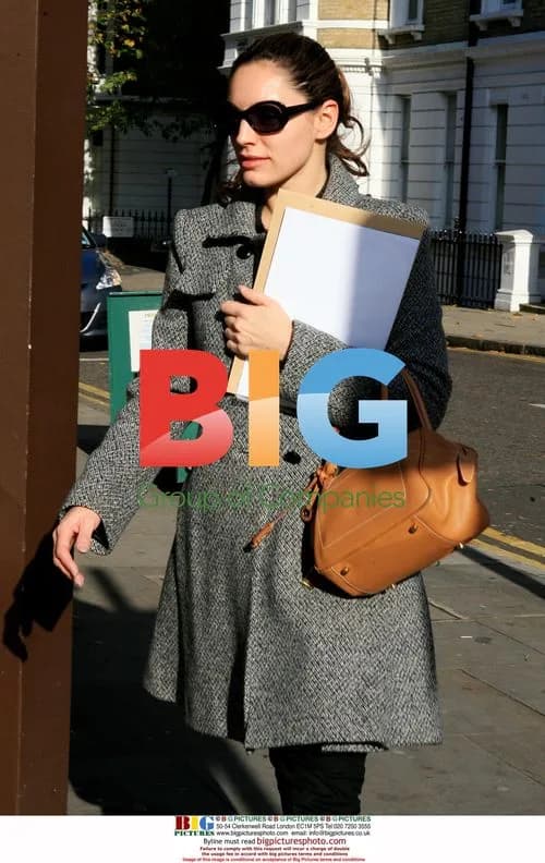 Kelly Brook in Colorful Trainers