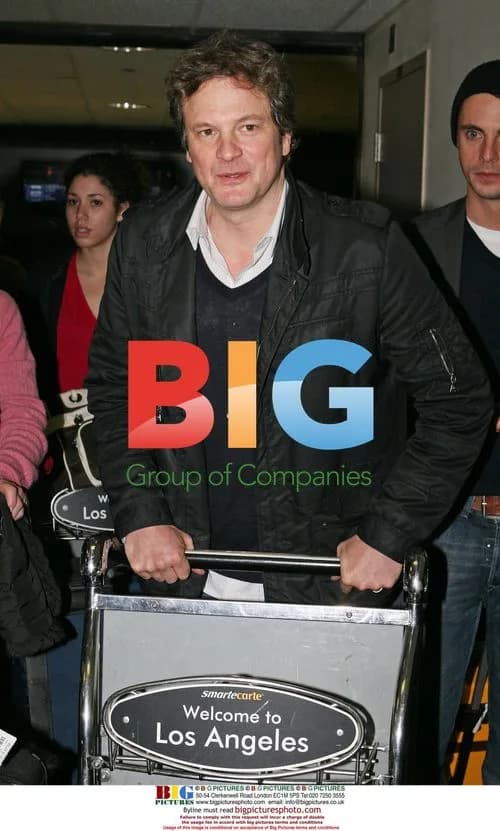 Colin Firth at LAX Airport