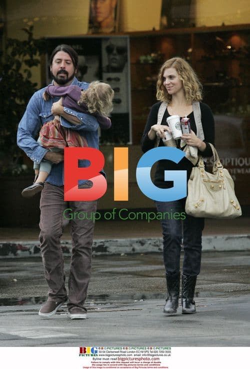 Dave Grohl and Family Spotted in Bel-Air