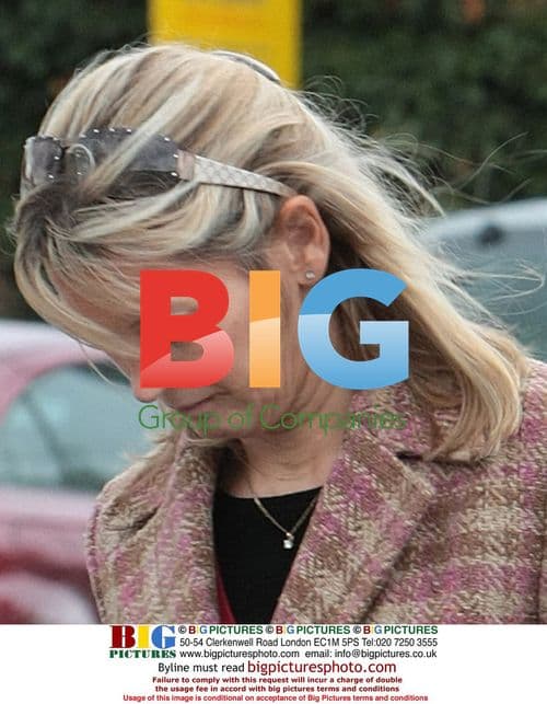 Gillian Taylforth Shops After Strictly