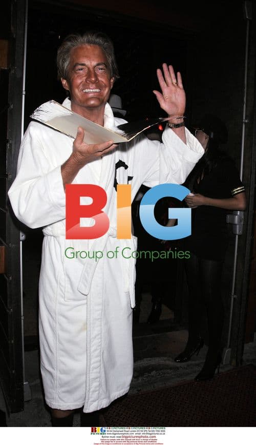 Kyle McLaughlin at Halloween party