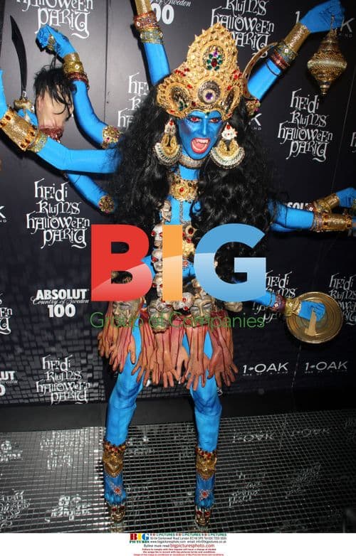 Heidi Klum at Halloween Party in New York