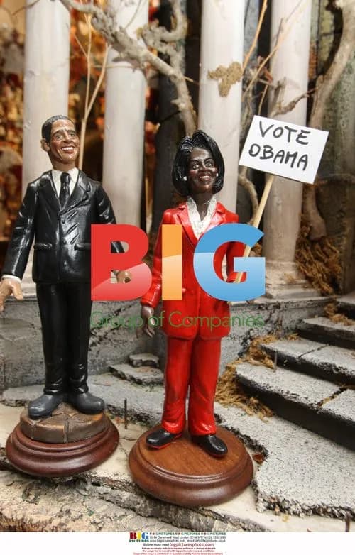 Craftsman with Obama Miniatures
