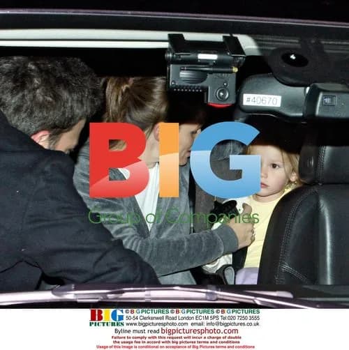 Jennifer Garner, daughter Violet and Ben Affleck at LAX