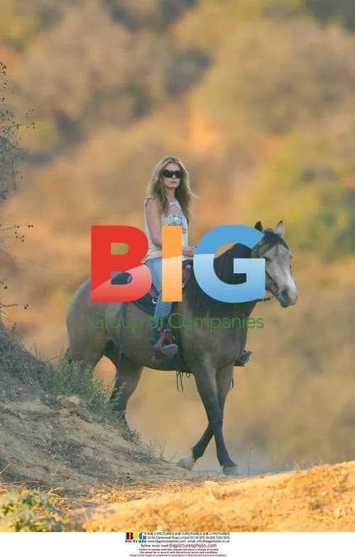 Cat Deeley Enjoys Horseback Ride