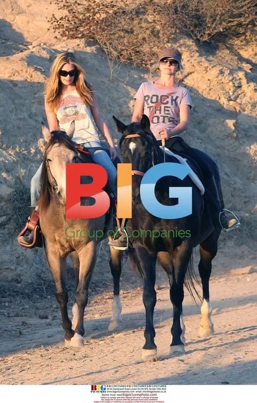Cat Deeley goes for horse ride in LA