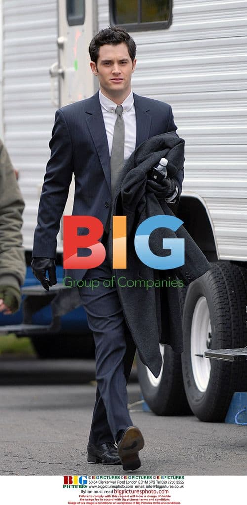 Gossip Girl stars at Green-Wood Cemetery