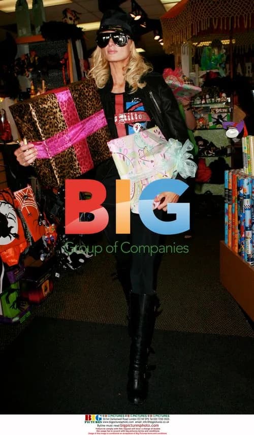Paris Hilton goes shopping in LA