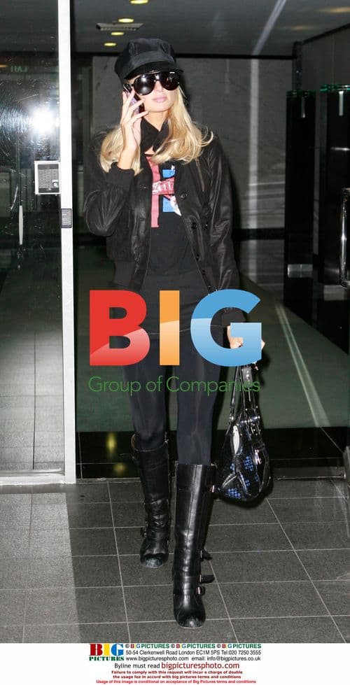 Paris Hilton goes shopping in LA