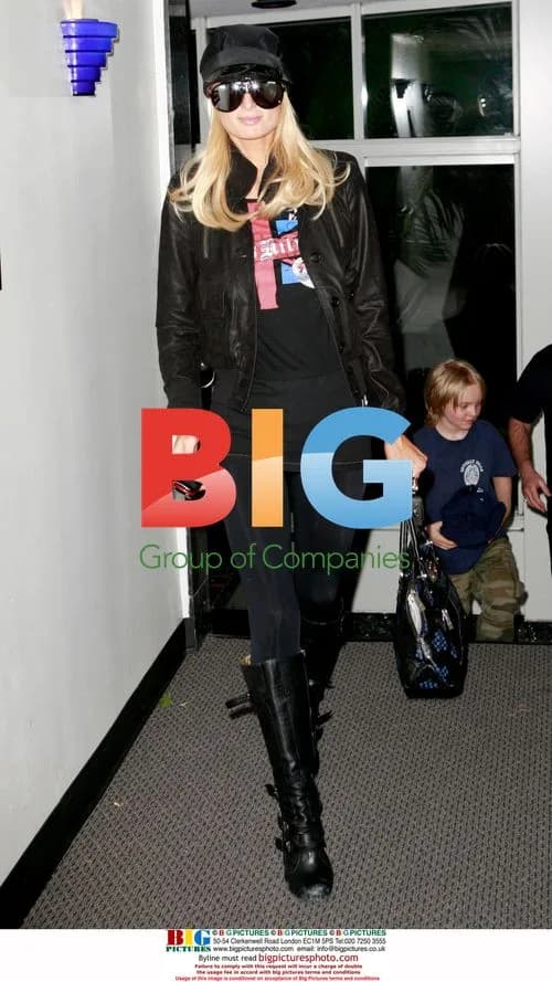 Paris Hilton goes shopping in LA