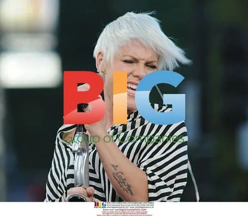Singer Pink performs on CBS' 'Early Show'