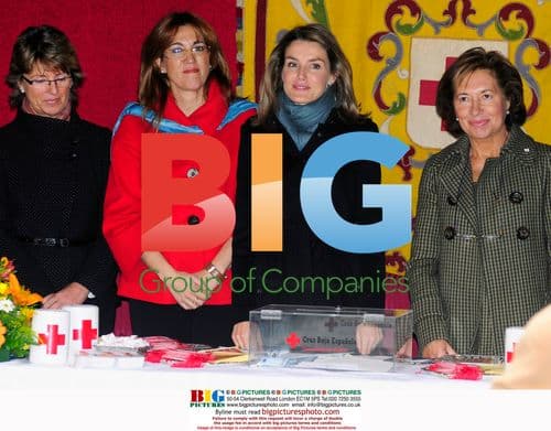 Princesses Cristina and Letizia at Red Cross charity collection