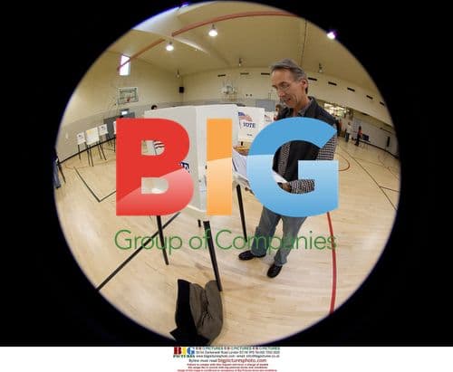 Steve Hogg Votes in Denver on Election Day 2008