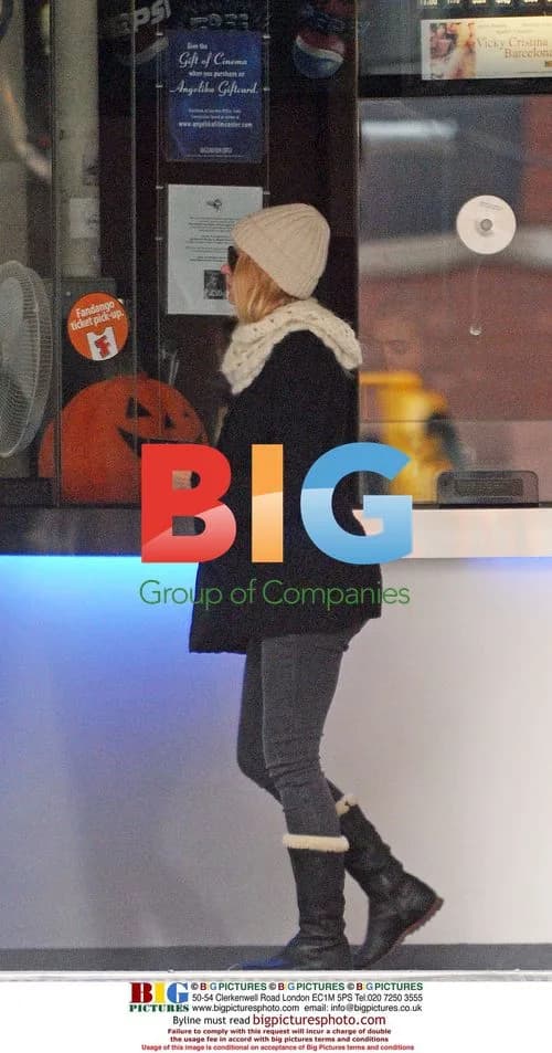 Naomi Watts Watches Movie at Angelika Film Center
