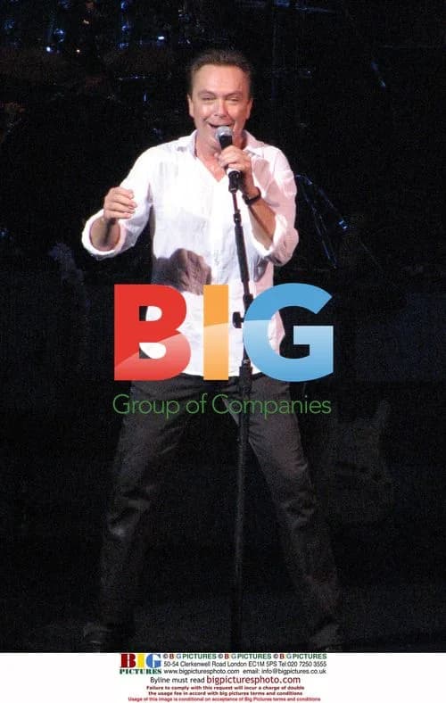 David Cassidy performing at Epcot