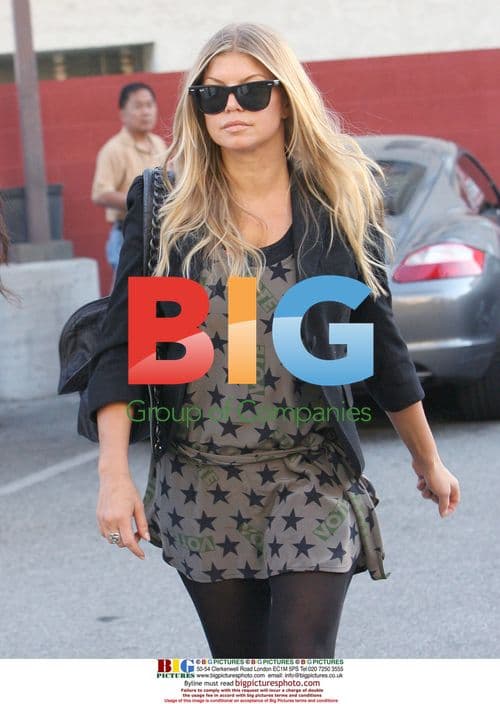 Fergie out and about in Hollywood