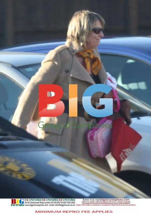 Fern Britton goes shopping in UK