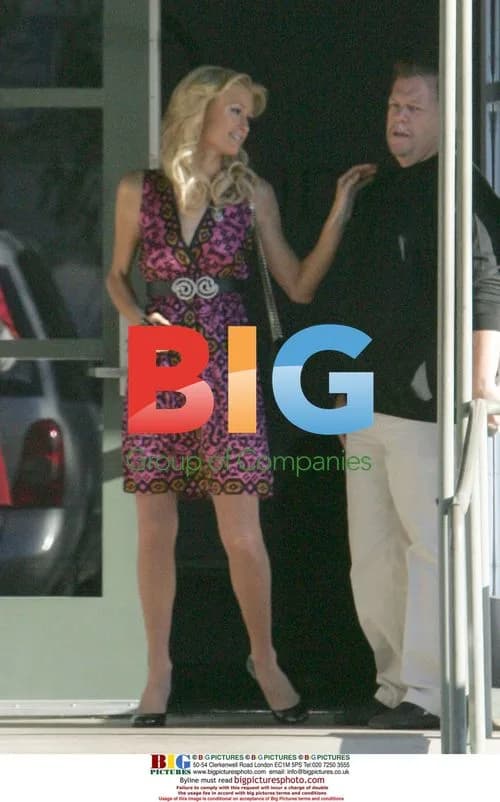 Paris Hilton Leaving Studio in LA