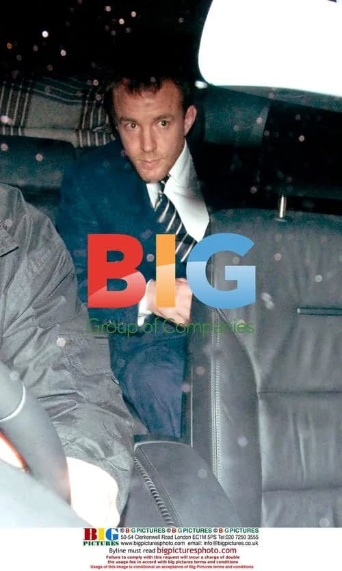 Guy Ritchie leaves London pub