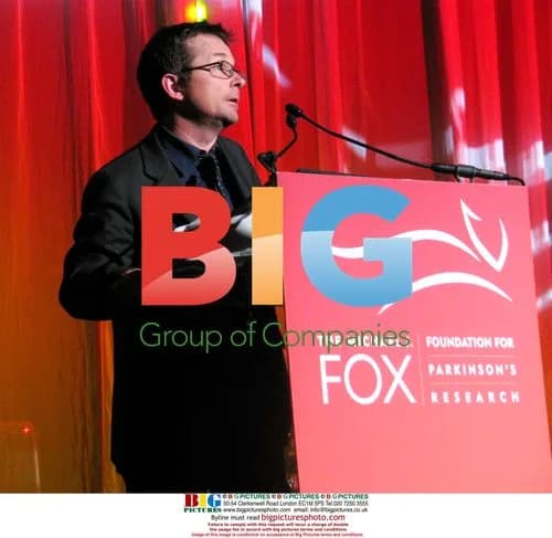 Michael J. Fox at Parkinson's Fundraiser