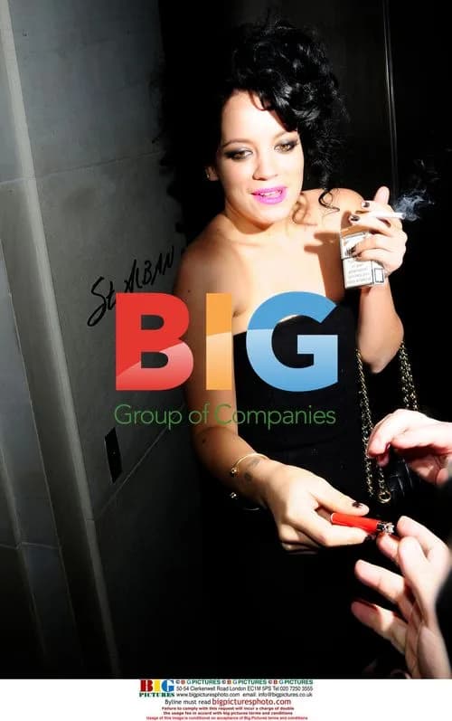 Lily Allen attends GQ 20th Anniversary party