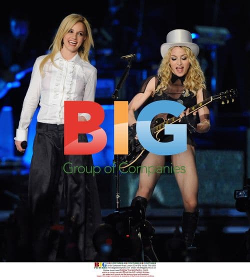 Madonna performs at Dodgers Stadium