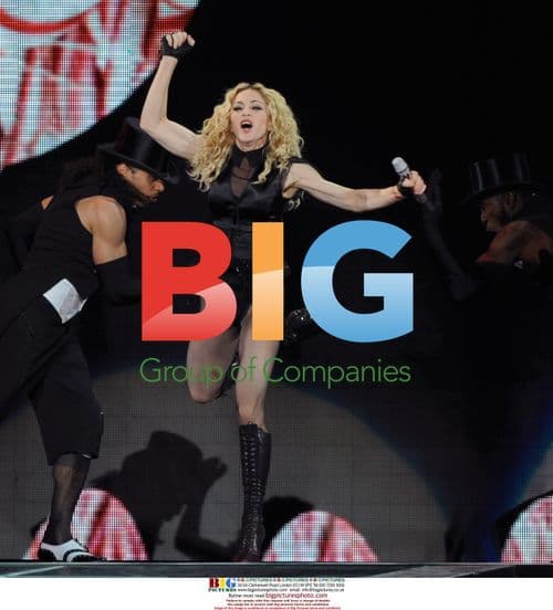 Madonna Performs on "Sticky and Sweet" Tour