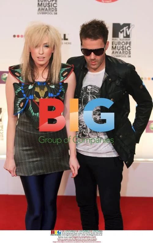 Katie White and Jules De Martino at MTV Europe Music Awards