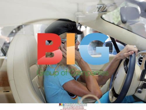 Paris Hilton exits hair salon in LA