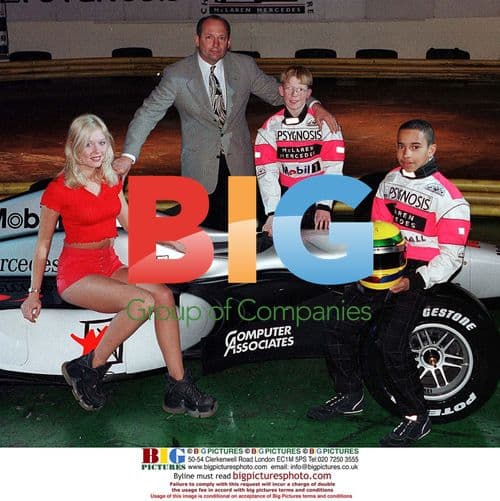 Lewis Hamilton's early career with Page 3 girl