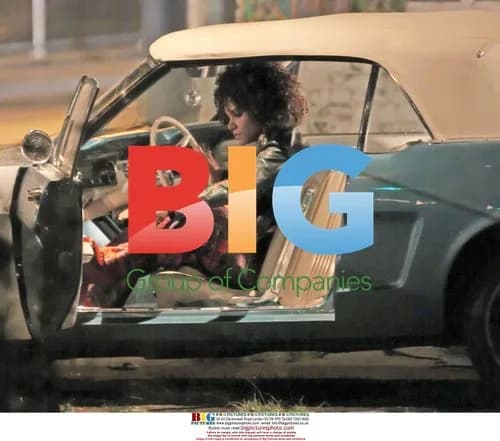 Halle Berry on set of "Frankie and Alice"
