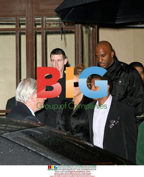Mariah Carey and Nick Cannon leave Dorchester Hotel